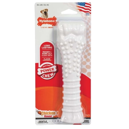 Nylabone Power Chew Durable Dog Toy - Bacon Flavor - X-Large/Souper - For Aggressive Chewers