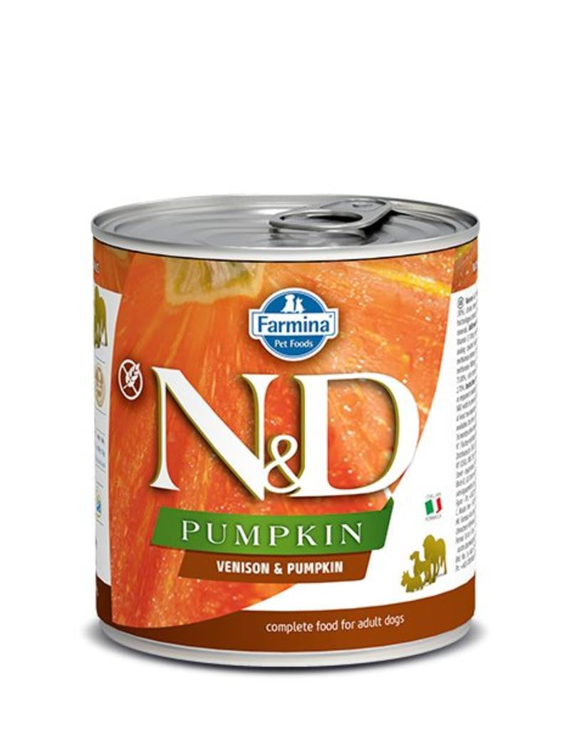 Farmina N&D Pumpkin Venison & Apple Wet Dog Food, 10.05 oz (285g) - Adult, Grain-Free Canned Formula
