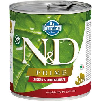 Farmina N&D Prime Chicken & Pomegranate Adult Wet Dog Food, 10.05 oz Can