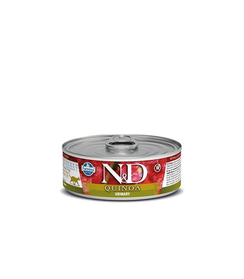 Farmina N&D Quinoa Urinary Duck Recipe Wet Cat Food, 2.8 oz Can