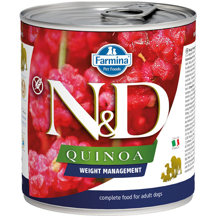 Farmina N&D Quinoa Weight Management Lamb Wet Dog Food, 10oz Can