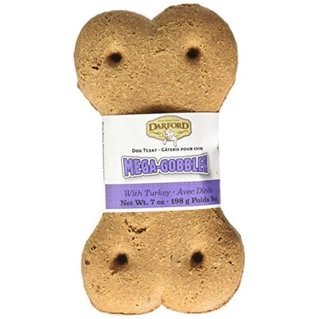 Darford Mega Bone Gobbler Turkey Breath Beater Dog Treat,...