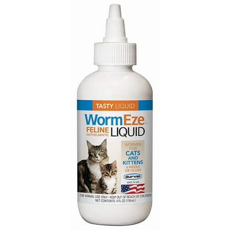 Wormeze Feline Liquid 4Oz 0544