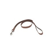 Coastal Pet Products Circle T Rustic Leather Dog Leash, 5/8 in x 4 ft, Chocolate