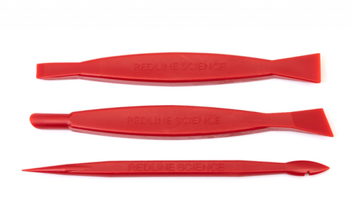 Redline Science Cleaning Scraper Set - 3 Scrapers, 6 Tips