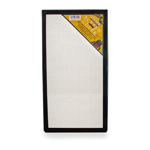 Fluker's Metal Screen Cover - 12 x 24 Inch - Fits 15H/20 Gallon Terrariums