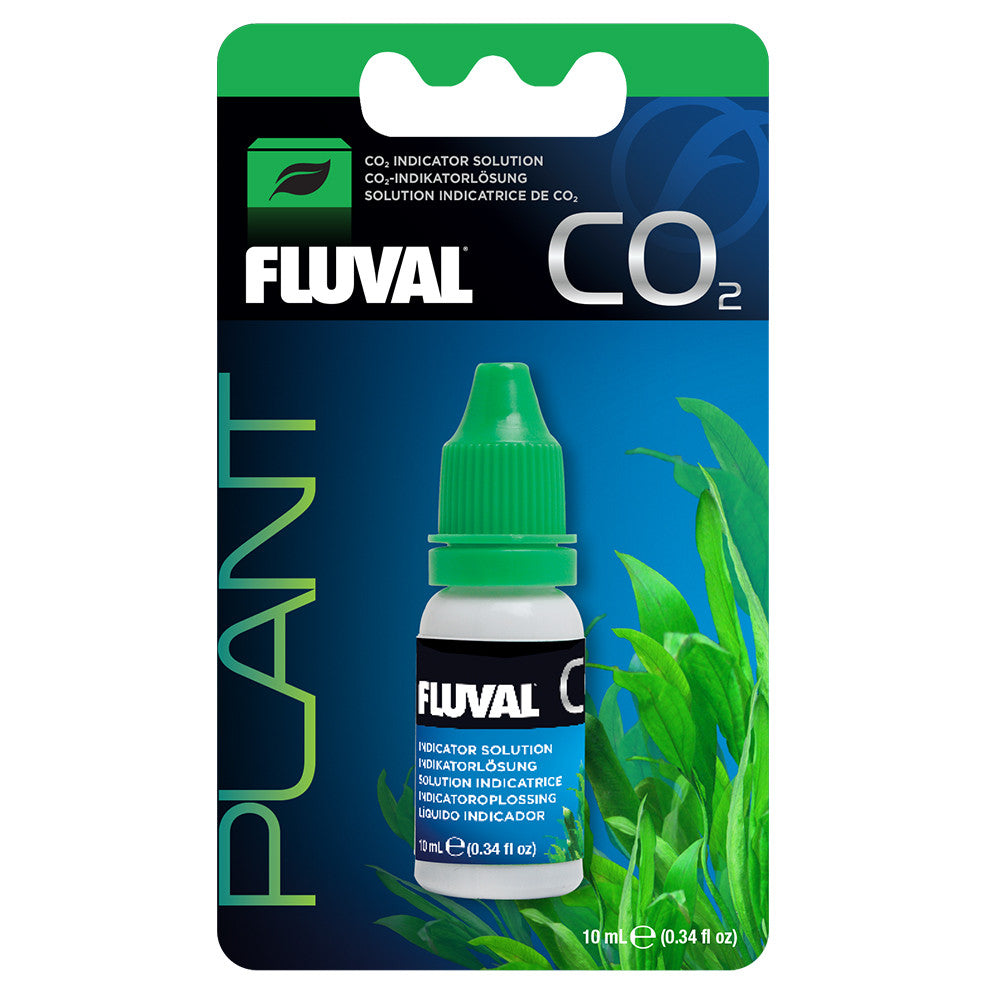 Fluval CO2 Indicator Solution - 10ml (.34 oz) - for Planted Aquariums