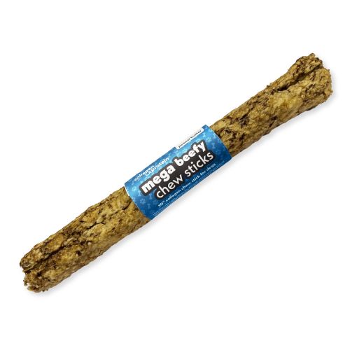 Frankly 10" Peanut Butter Mega Beefy Stick Dog Chew Treat