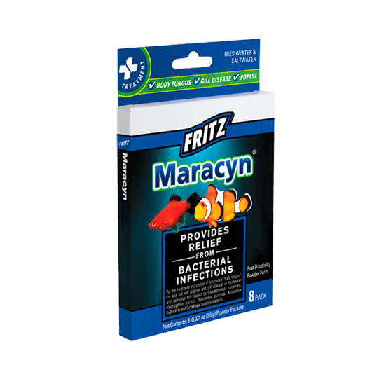 Fritz Aquatics Mardel Maracyn Antibacterial Fish Medication - 8 Count