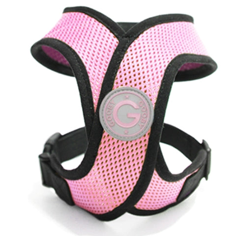 Gooby Comfort X Head-In Harness - Pink - Large Choke-Free Dog Harness