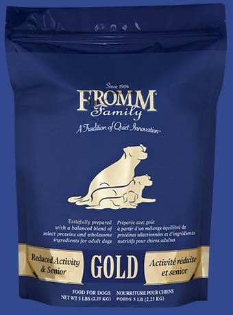 Fromm Gold Reduced Activity & Senior Dry Dog Food - 15 lb Bag