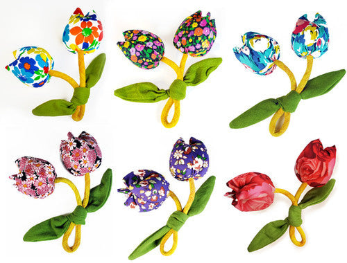 Goli Design Catnip Toy - Bloom or Tulip - Organic Cat Toy for Cats and Kittens - Assorted Colors