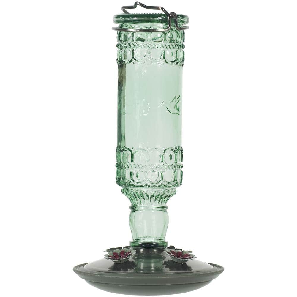 Perky-Pet Glass Bottle Hummingbird Feeder - Outdoor Garde...