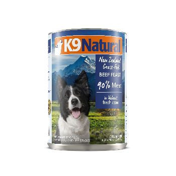 K9 Natural Beef Feast Grain-Free Canned Dog Food, 13 oz Can