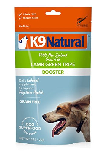 K9 Natural Freeze Dried Lamb & Green Tripe Dog Food Topper, 2 oz