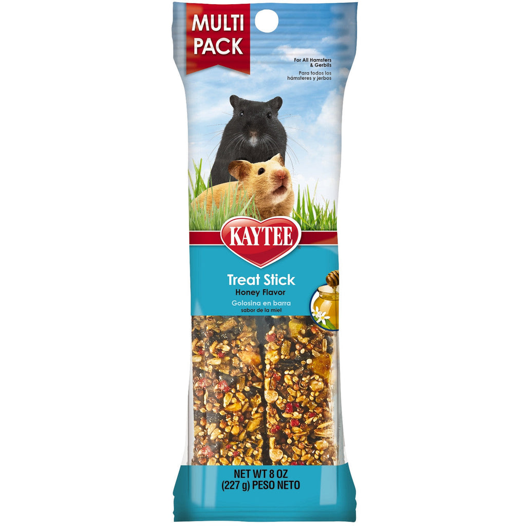 Kaytee Forti-Diet Pro Health Hamster & Gerbil Honey Treat Sticks Value Pack, 8 oz