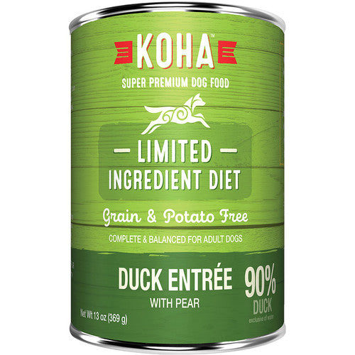 KOHA Limited Ingredient Diet Duck Entrée Dog Food, 13 oz Can