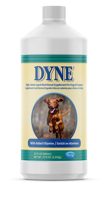 PetAg Dyne High Calorie Liquid Supplement for Dogs & Puppies, 32 oz