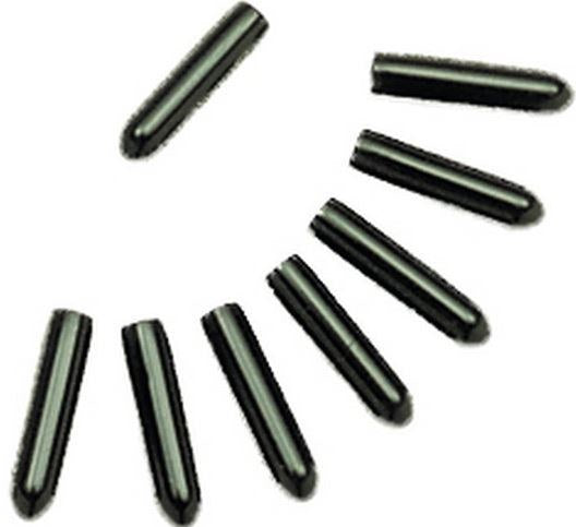 Titan Comfort Tips for Dog Prong Training Collars - 4.0mm, X-Heavy, Black, 20-24 Count, Vinyl Replacement Tips