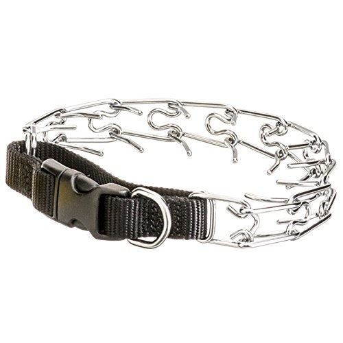 Coastal Titan Easy-On Dog Prong Training Collar with Buckle - 3.0mm, 18"