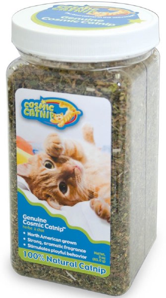 Cosmic Catnip Jar - 1.25 oz - Premium North American Grown Catnip for Cats