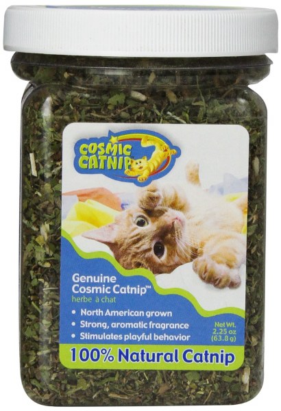 Cosmic Catnip - Premium Catnip Jar - 2.25 oz - OurPets - North American Grown