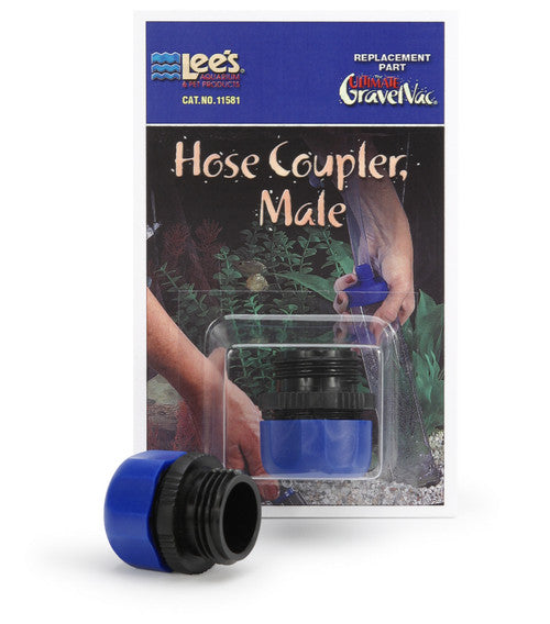 Lee's The Ultimate Hose Coupler Male - Gravel Vac Replacement Part