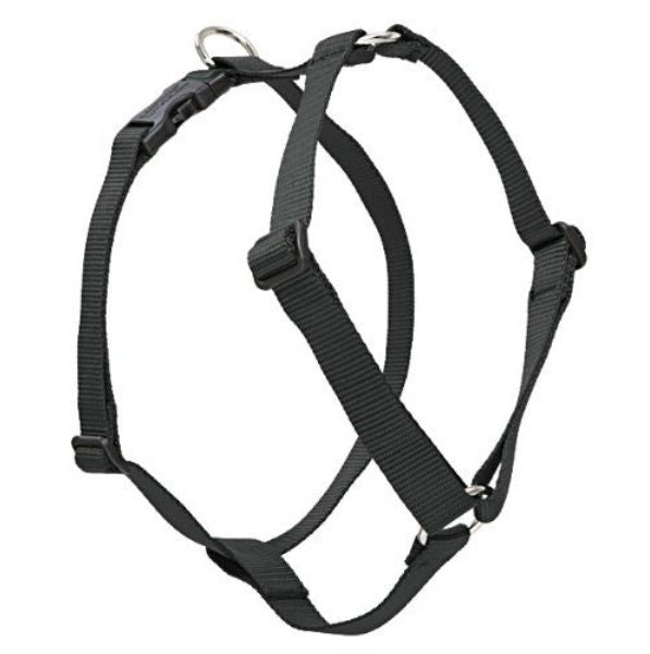 Lupine 3/4" Black 20-32 Roman Dog Harness