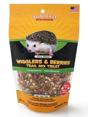 Sun Seed Vita Prima Wigglers & Berries Hedgehog Treat - M...
