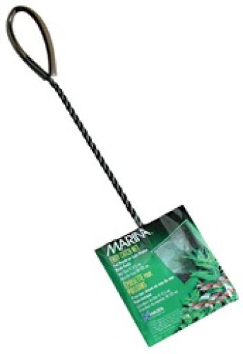 Marina Easy Catch Fish Net 3-Inch Black Coarse Nylon with 10-Inch Handle