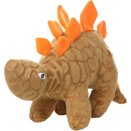 Mighty Dinosaur Stegosaurus Dog Toy - Durable Plush Toy for Dogs