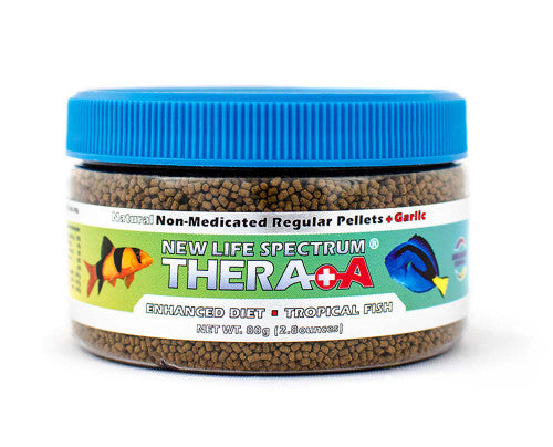 New Life Spectrum Thera+A Regular Pellet Fish Food - 80g - Enhanced Color & Immunity