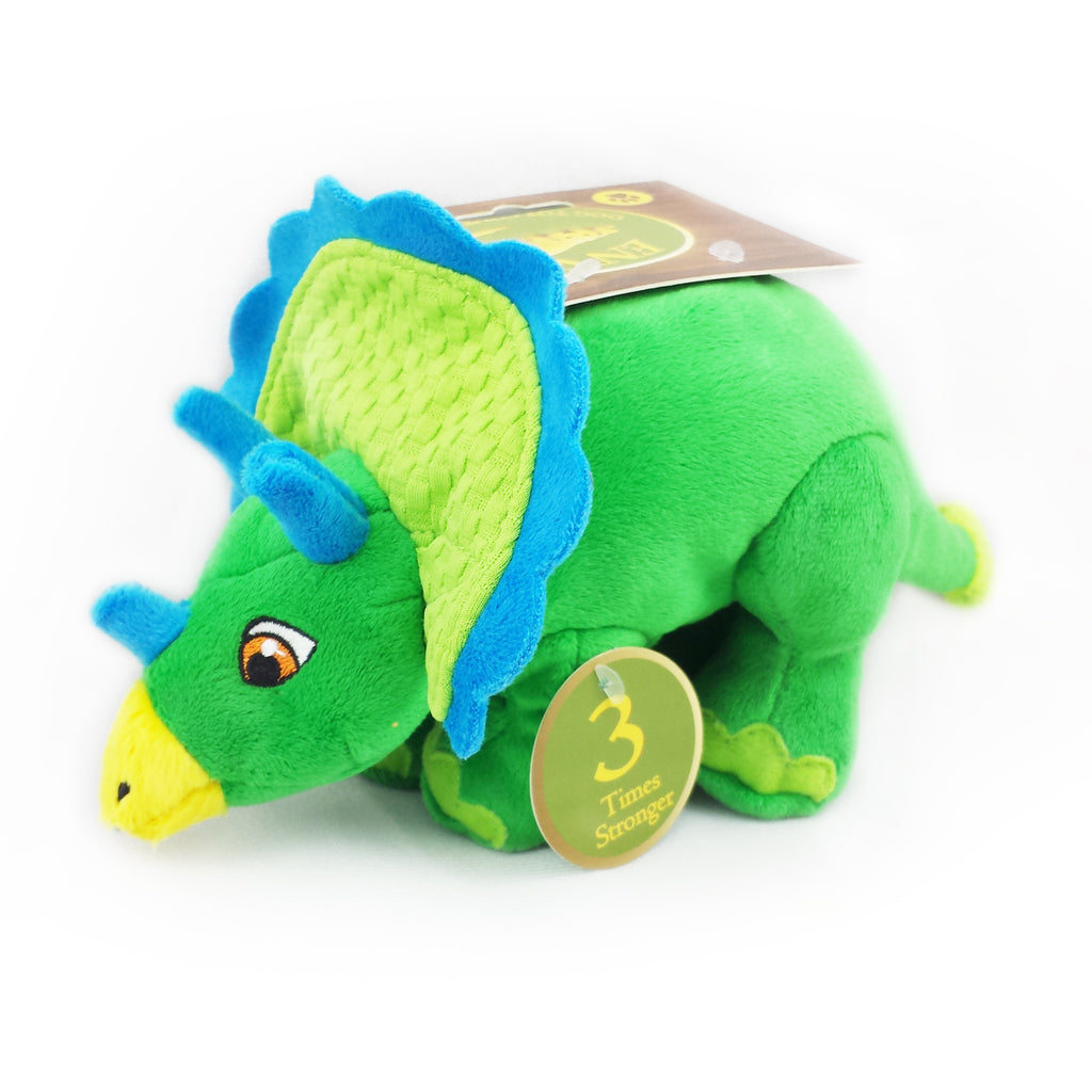 Papa Bow Wow EV 01679 9 in. Triceratops Plush Toy Large