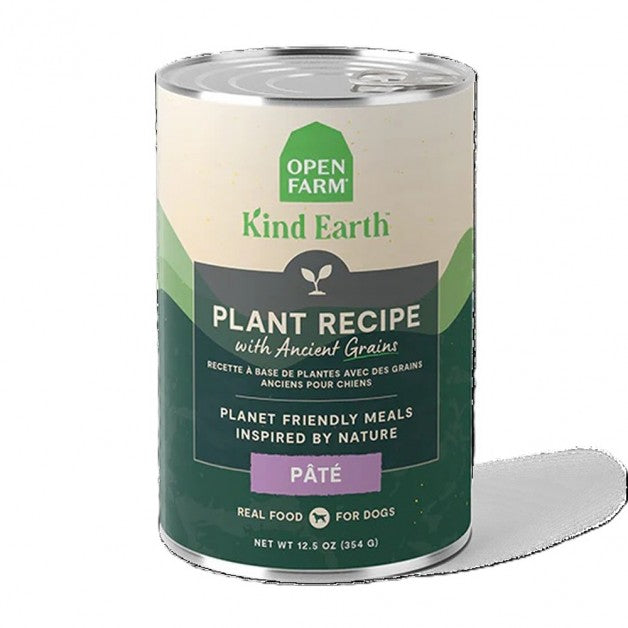 Open Farm Kind Earth Plant-Based Pâté Wet Dog Food with Ancient Grains - 12.5oz Can