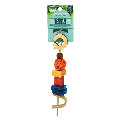 Oxbow Enriched Life Color Kabob Small Animal Toy Chew