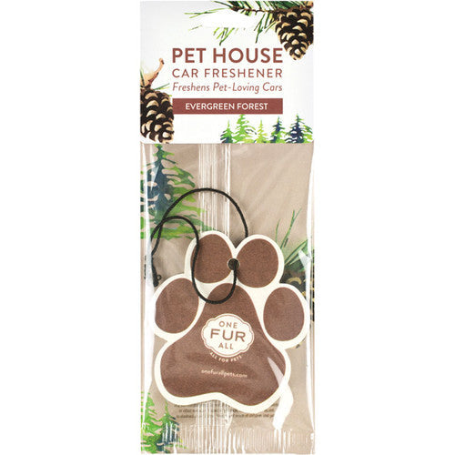 Pet House Evergreen Forest Car Air Freshener