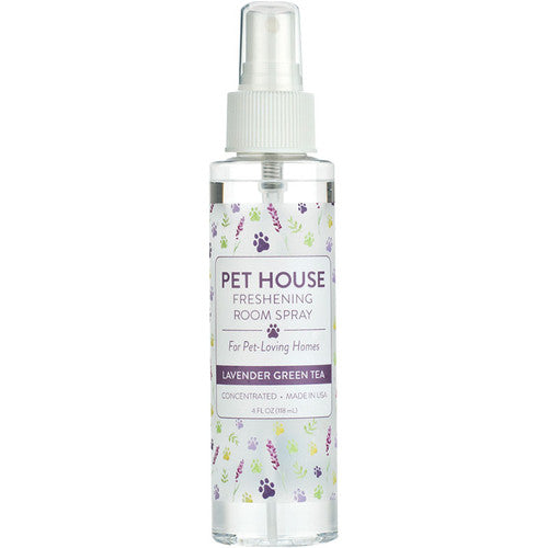 Pet House Lavender Green Tea Room Spray - 4 oz Pet Odor Eliminator