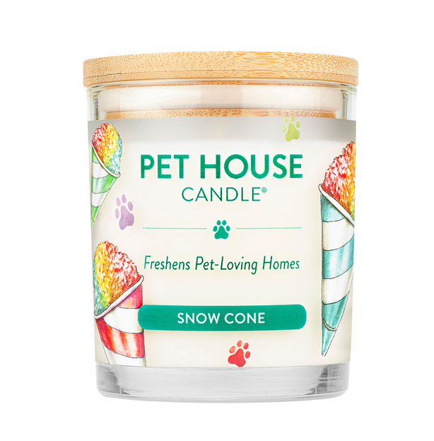 Pet House Candle - Snow Cone - 9 oz - Pet-Safe