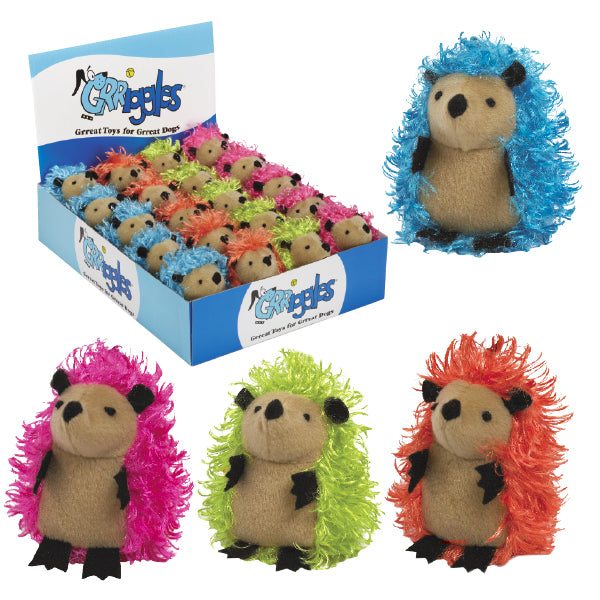 Grriggles Plush Super Sprouts Dog Toy Display, 20-Pack