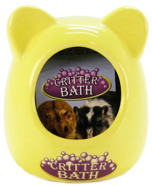 Kaytee Ceramic Critter Bath - Small Animal Dust Bath House