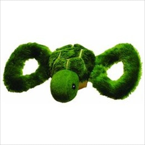 Jolly Pets Tug-a-Mal Turtle Dog Toy with Squeaker  Large
