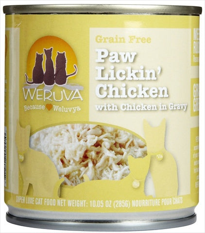 Weruva Paw Lickin' Chicken Cat Food 10oz Can - Classic Chicken Breast Recipe in Gravy