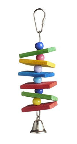 Prevue Pet Products Bodacious Bites Ding Bird Toy - Small Parrot & Bird Cage Toy 60950