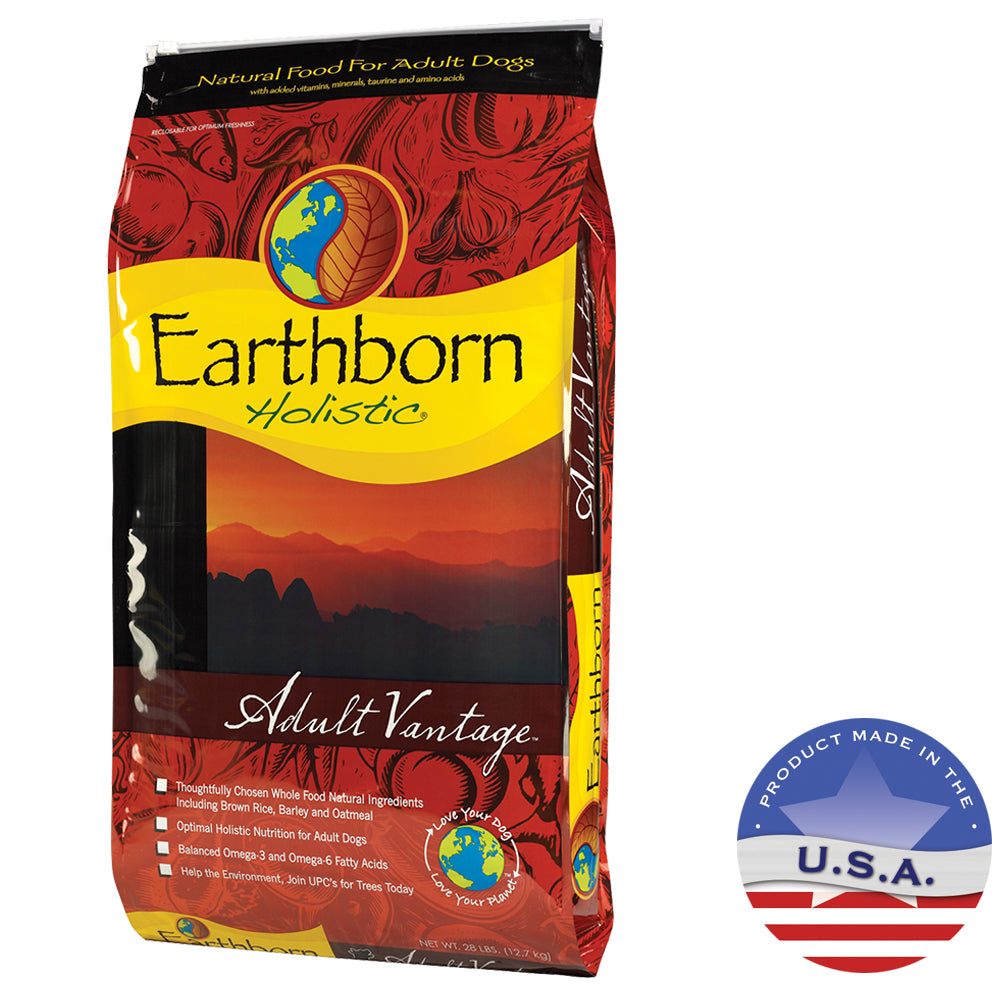 Earthborn Adult Vantage Dog Food 28 lb Bag