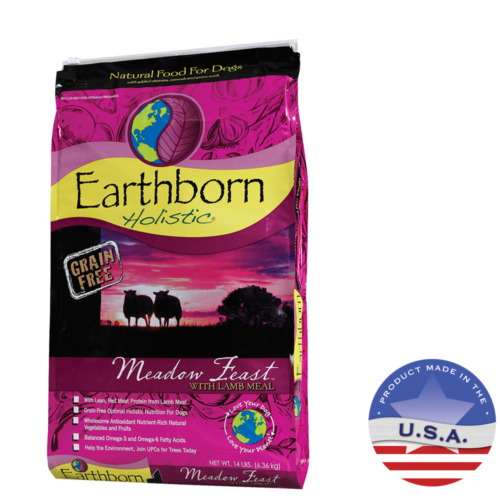 Earthborn Holistic Meadow Feast Grain-Free Lamb & Pumpkin Dry Dog Food