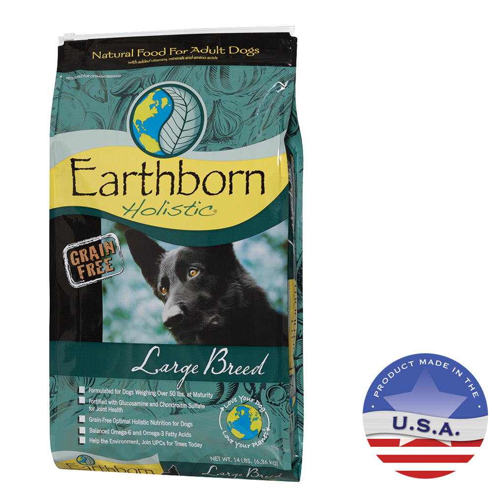 Earthborn Holistic Grain-Free Large Breed Dry Dog Food, 1...