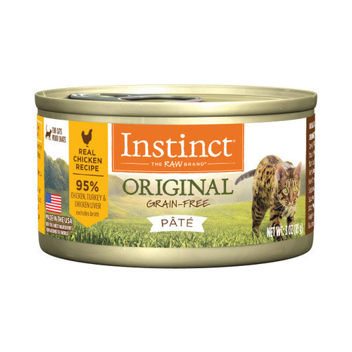 Instinct Original Chicken Pate Wet Cat Food - Grain-Free, 5.5 oz Can