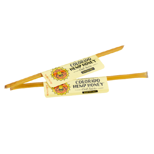 Colorado Hemp Honey Raw Relief Stick - Single Serve CBD Honey Stick