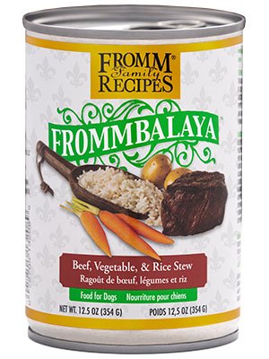 Fromm Frommbalaya Beef, Vegetable & Rice Stew Canned Dog Food - 12.5 oz Can