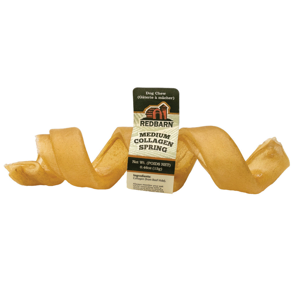 Redbarn Puffed Collagen Spring Dog Treat, 6-7 Inch, All-Natural Chew